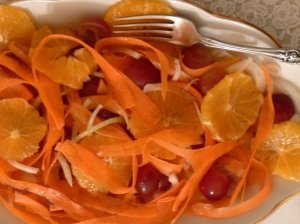 Marokietiškos morkų salotos
