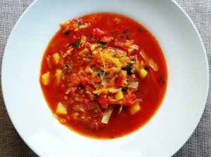 Šviežių kopūstų sriuba (kopūstienė)