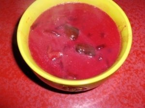  Burokėlių sriuba su grybais