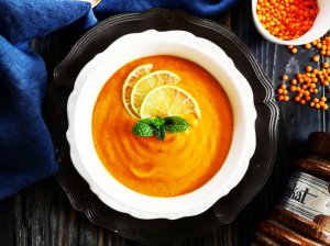 Kreminė lęšių ir morkų sriuba