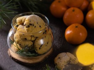 Mandarinų sausainiai be kiaušinių, pieno produktų ir glitimo