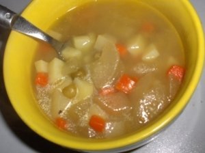 Daržovių sriuba su rūgštele