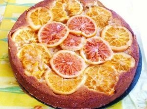 Prancūziškas apelsinų pyragas