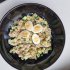 Avokado salotos su tunu ir kiaušiniais