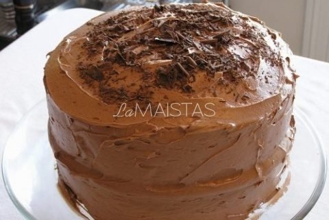 Tortas "Šokoladinis bokštas"