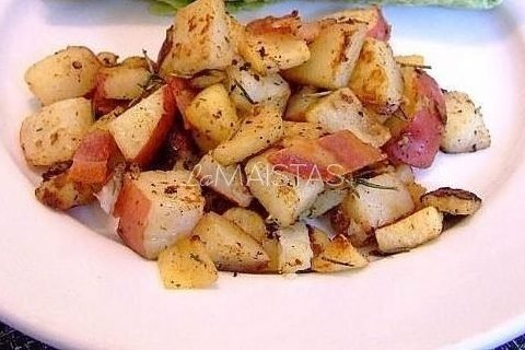 Bulvės su mairūnu