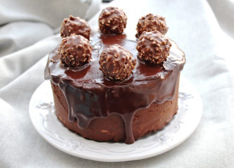 Šokoladinis tortas Ferrero Rocher