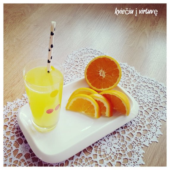 Gaivus apelsinų limonadas